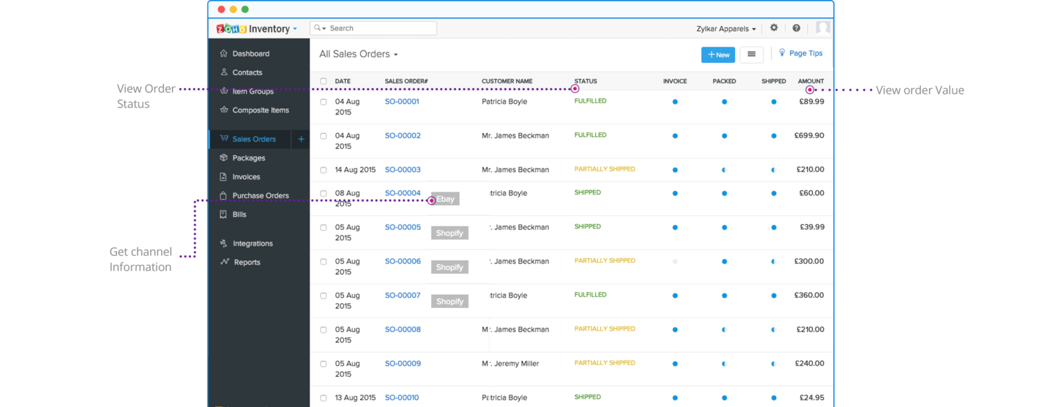 Zoho Inventory Goldstar IT