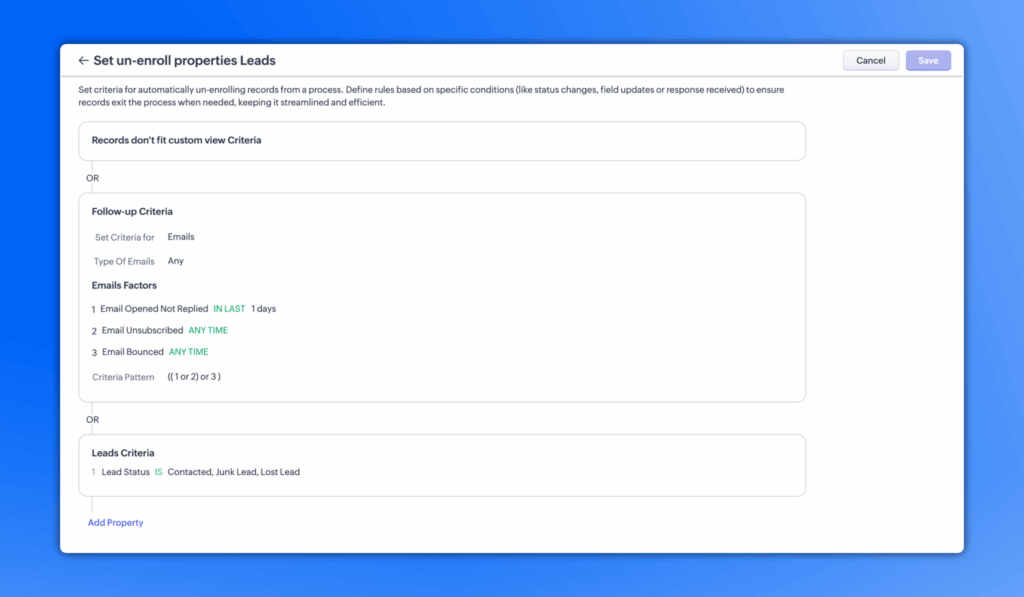Zoho CRM update August 2025 Cadence Controls