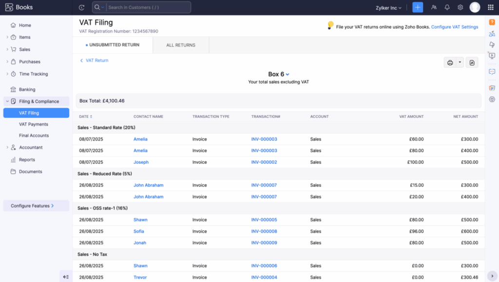 Zoho Books VAT Return Drill-Down-01
